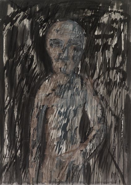Avata, 2003, Acrylic Ink on paper, 100x71cm